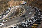 ترافیک سنگین در هراز و کندوان/تردد پرحجم خودرو بین تهران و قزوین