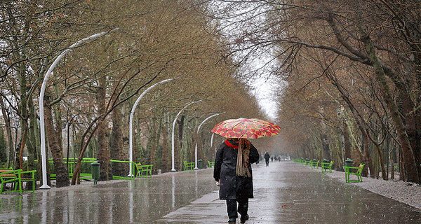 وضعیت بارش ها در ایران طی نوروز ۱۴۰۰
