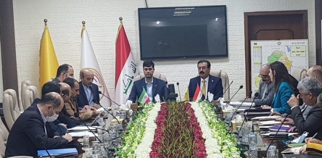 اتصال ریلی دو کشور ایران و عراق با استفاده از حمل و نقل ترکیبی