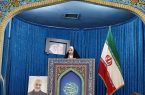 سخنرانی جوان ترین مدیر مدرسه استان البرز در خطبه های پیش از نماز جمعه