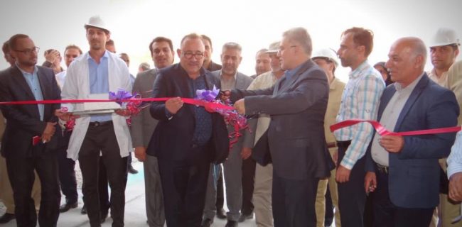 افتتاح کارخانه کربنات کلسیم رسوبی در استان بوشهر