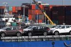 واردات بیش از ۱۱۰۰ دستگاه خودرو به بندر شهید باهنر