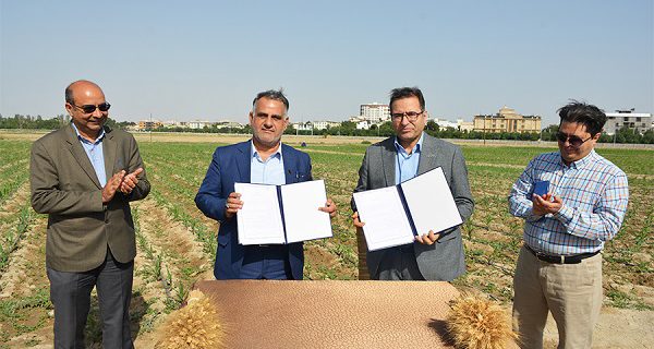 امضای تفاهم‌نامه همکاری مشترک پژوهشی بین پژوهشگاه بیوتکنولوژی کشاورزی و موسسه تحقیقات اصلاح و تهیه نهال و بذر