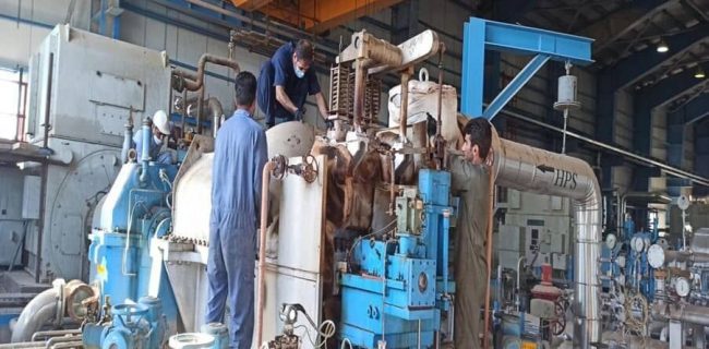 بازسازی و تعمیر ۴۲ دستگاه مبدل حرارتی در پالایشگاه لاوان