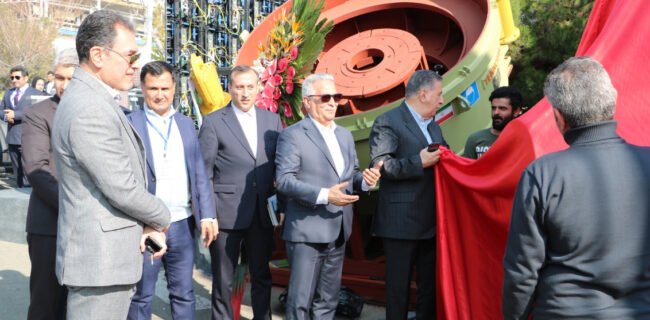 رونمایی از بزرگ‌ترین دستگاه سنگ‌شکن ساخت ایران