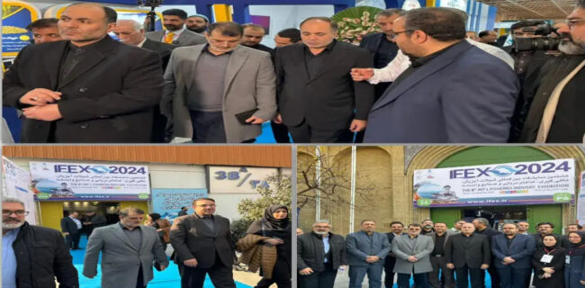 بازدید وزیر جهاد کشاورزی و معاون وزیر صمت از نمایشگاه هشتم