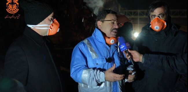 تقدیر از تلاش‌های عوامل آتش‌نشانی، حادثه آتش‌سوزی مس سونگون