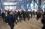وزیر صمت از خط ۲.۴ میلیون تنی کنسانتره در حال ساخت اپال پارسیان بازدید کرد