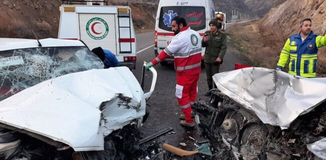 جانباختن ۳۶۹ نفر در تصادفات نوروزی فقط تا ۶ فروردین