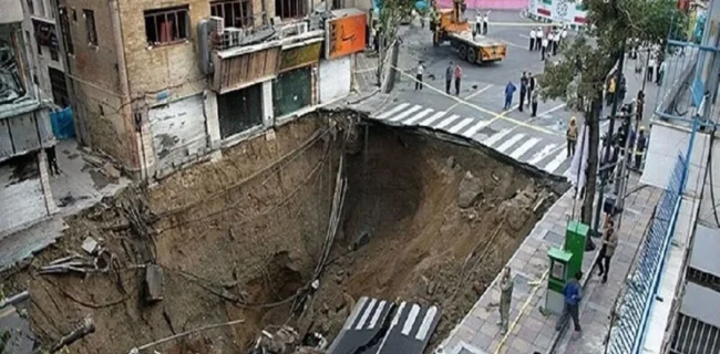 خطر فرونشست، پایتخت را تهدید می‌کند