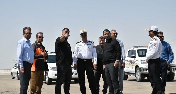 بازدید مشترک مسئولان استان سمنان از احداث باند جدید محور سرخه – سمنان