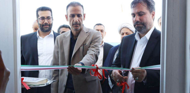 با حضور دکتر شیخان مدرسه ۴ کلاسه شهرک پردیس جم افتتاح شد