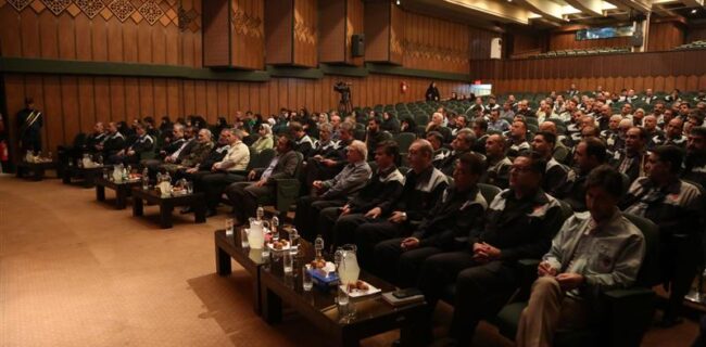 مراسم سوگواری ایام ماه صفر و تجلیل از خادمان موكب مردمی ۲۹۱ شهید ذوب‌آهن اصفهان