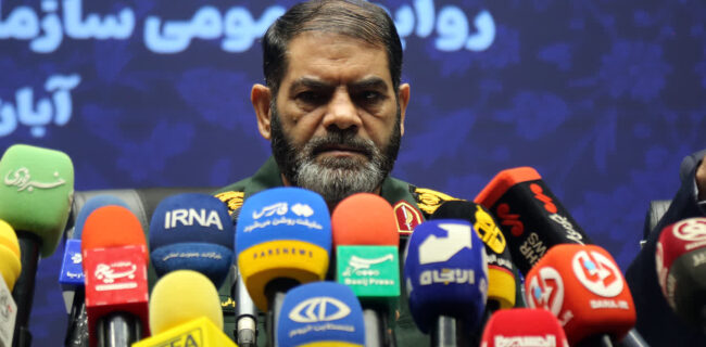 سردار معروفی معاون هماهنگ کننده سازمان بسیج کشور: