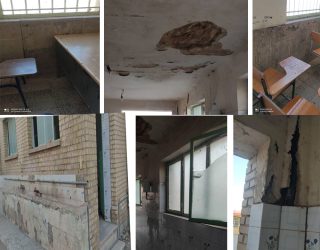 تازیانه فقر زیر سقف مدرسه ای که ویرانه است تازیانه فقر زیر سقف مدرسه ای که ویرانه است