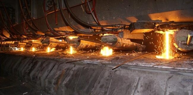 ركورد جدید تولید 8 ذوب ریل مارك R260 در یك روز در ذوب آهن اصفهان ركورد جدید تولید ۸ ذوب ریل مارك R260 در یك روز در ذوب آهن اصفهان