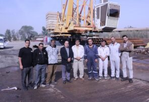 برگزاری دوره تخصصی جرثقیل ۱۵۰۰ تن و تاور کرین در يارد خرمشهر