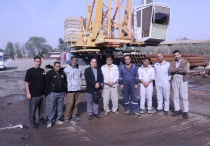 برگزاری دوره تخصصی جرثقیل ۱۵۰۰ تن و تاور کرین در يارد خرمشهر برگزاری دوره تخصصی جرثقیل ۱۵۰۰ تن و تاور کرین در يارد خرمشهر