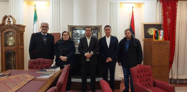 تقویت همکاری‌های اقتصادی ایران و لیبی محور دیدار فعالان صنعت نمایشگاهی کشور با سفیر لیبی در تهران