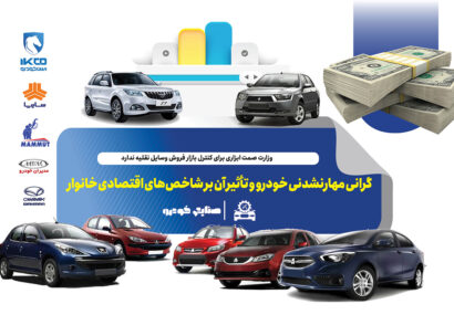 گرانی مهارنشدنی خودرو و تأثیر آن بر شاخص‌های اقتصادی خانوار