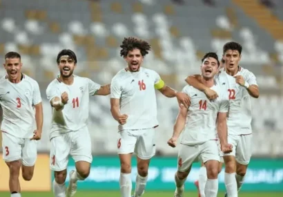 تیم ملی فوتبال امید برتری و مالکیت بالایی در زمین داشت