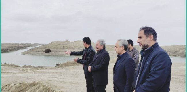 پیشرفت ۸۰ درصدی ایستگاه پمپاژ تالاب بین‌المللی گمیشان