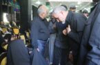 ادای احترام زاکانی و نیکزاد به مادر چهار شهید