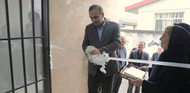افتتاح ساختمان دهیاری و شورای اسلامی روستای لیجاركی با حضور مدیرعامل سازمان منطقه آزاد انزلی