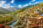 آب پایدار، بازار پایدار روستای مولد