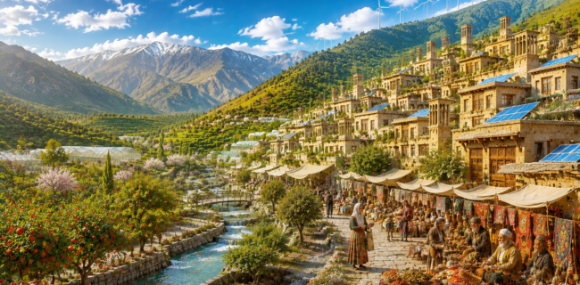 آب پایدار، بازار پایدار روستای مولد آب پایدار، بازار پایدار روستای مولد